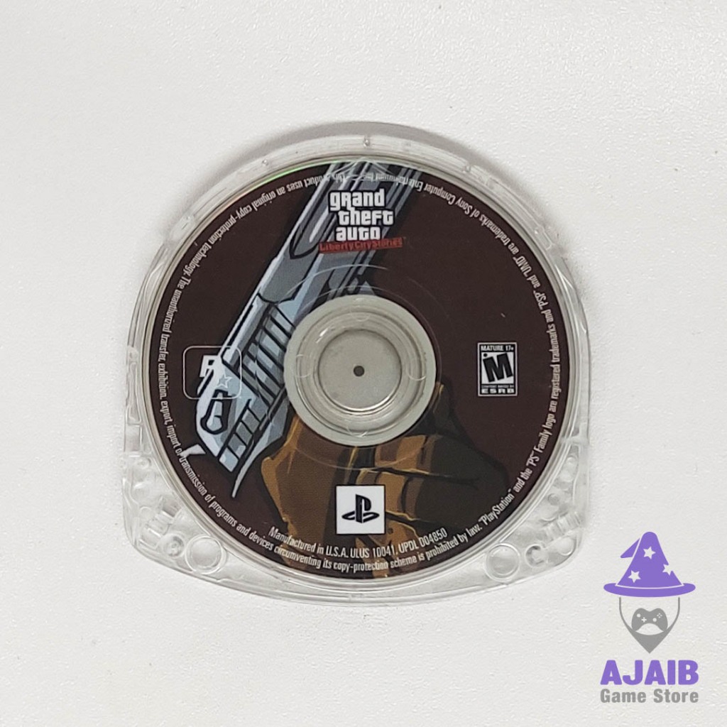 Jeu psp grand theft auto liberty city stories platinium complet - Jeux vidéo