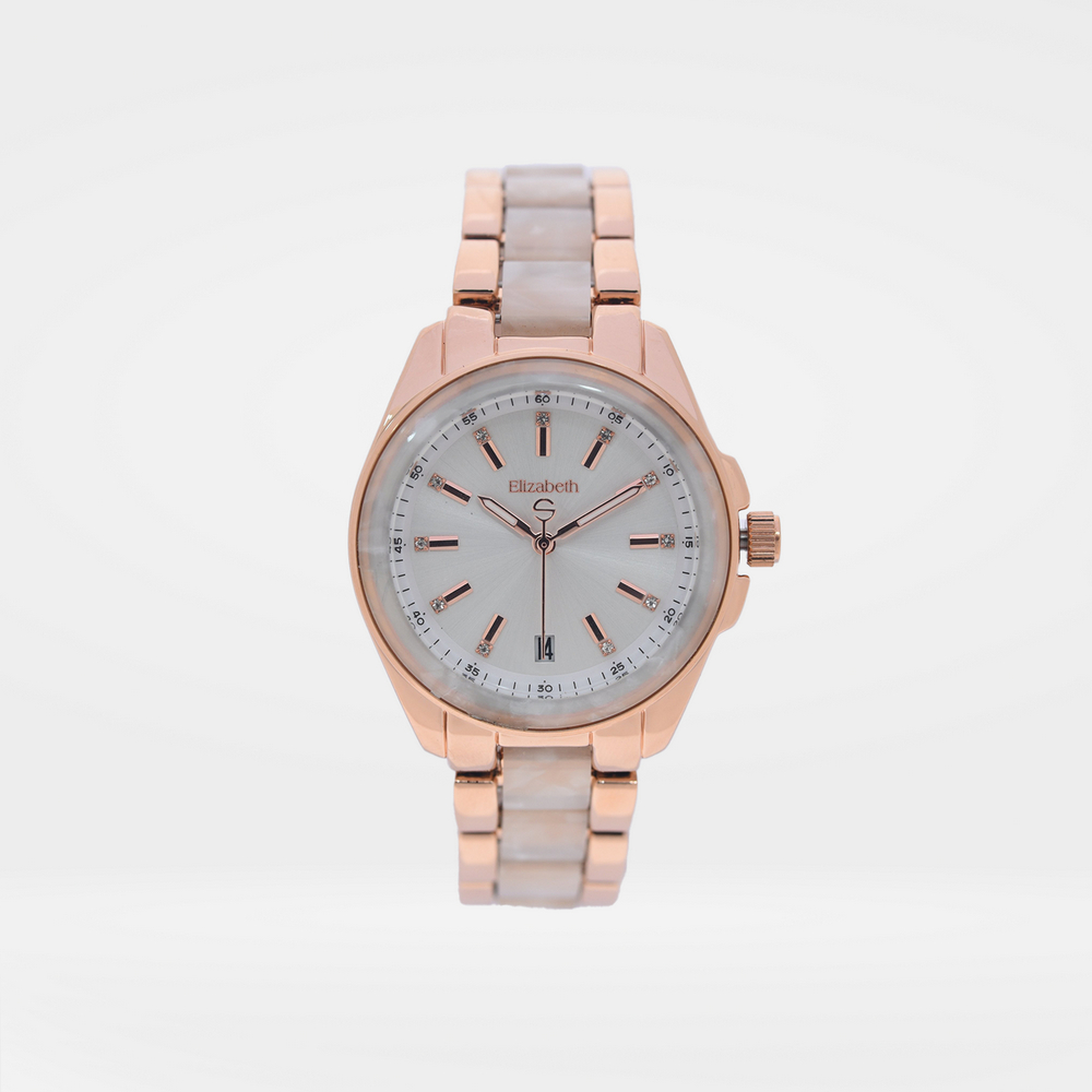 Jam Tangan Elizabeth – Marble Strap 2201-0797
