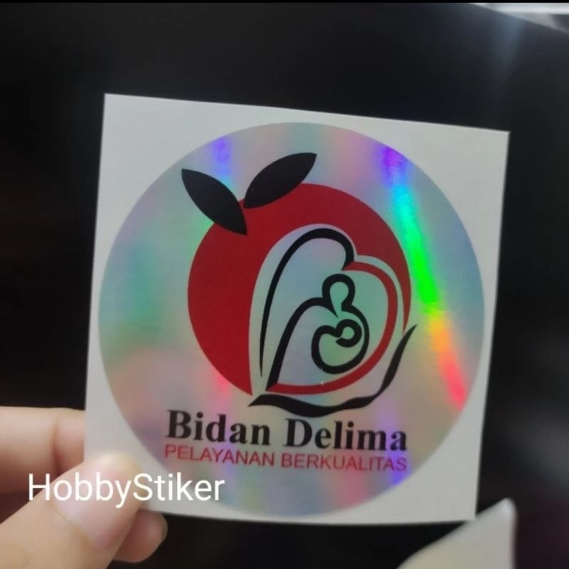 Jual stiker bidan delima premium hologram untuk mobil klinik | Shopee ...