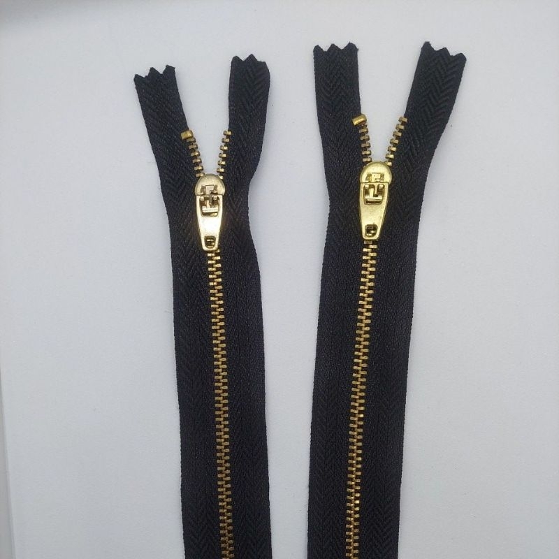 Jual Resleting Ritsleting Zipper Metal Gigi Besi Jeans No #3 kepala ...