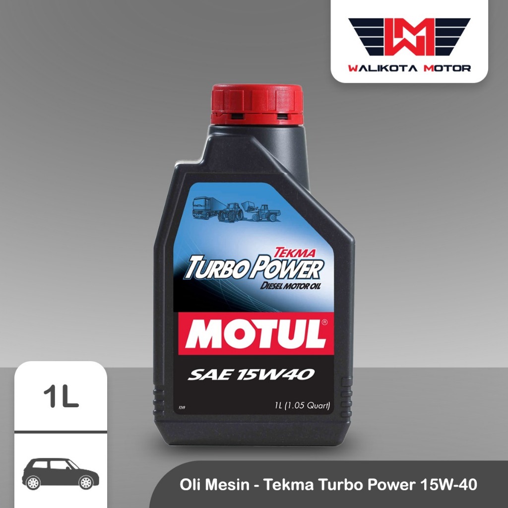 Jual MOTUL TEKMA TURBO POWER 15W40 1L OLI MESIN DIESEL MOBIL ORIGINAL