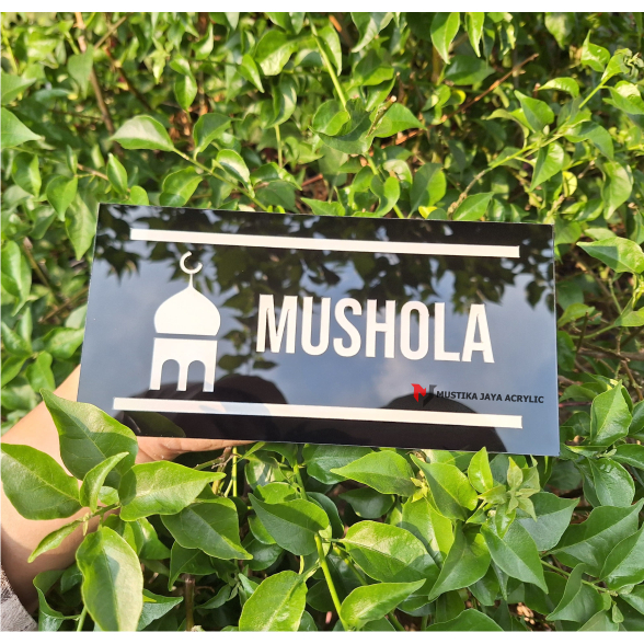 Jual Akrilik Sign Mushola Tinggal tempel | Shopee Indonesia