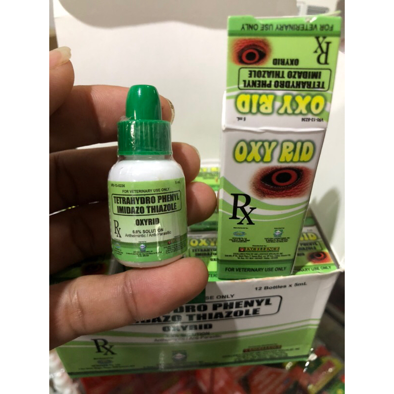 Jual Obat cacing mata ayam aduan Oxy rid 5ml original 100% excellence ...