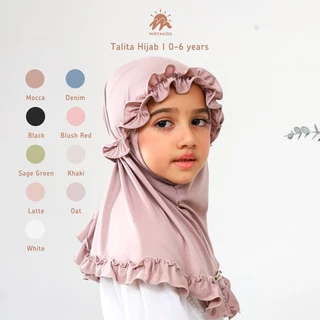 Mirtakids Talita Hijab Instant Anak (0-6 Tahun) | Jersey Baloon