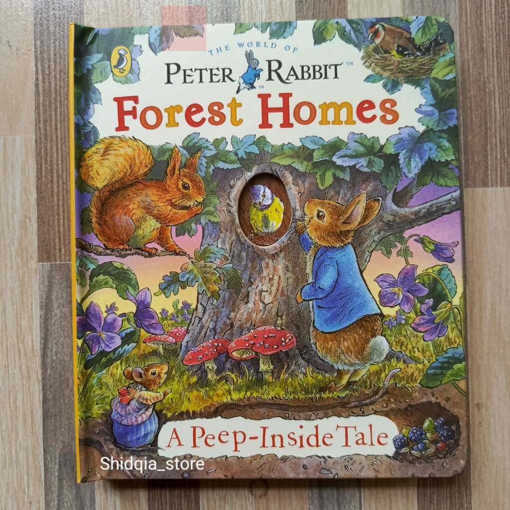 Jual Peep Inside Tale Book Peter Rabbit Forest Homes Buku Anak Hardbook ...