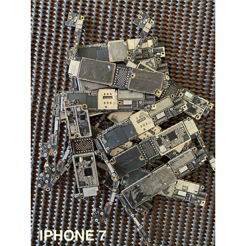 Jual PAPAN/PCB/MOTHERBOARD IPHONE 7 BAHAN SERVIS KOMPONEN TIDAK UTUH