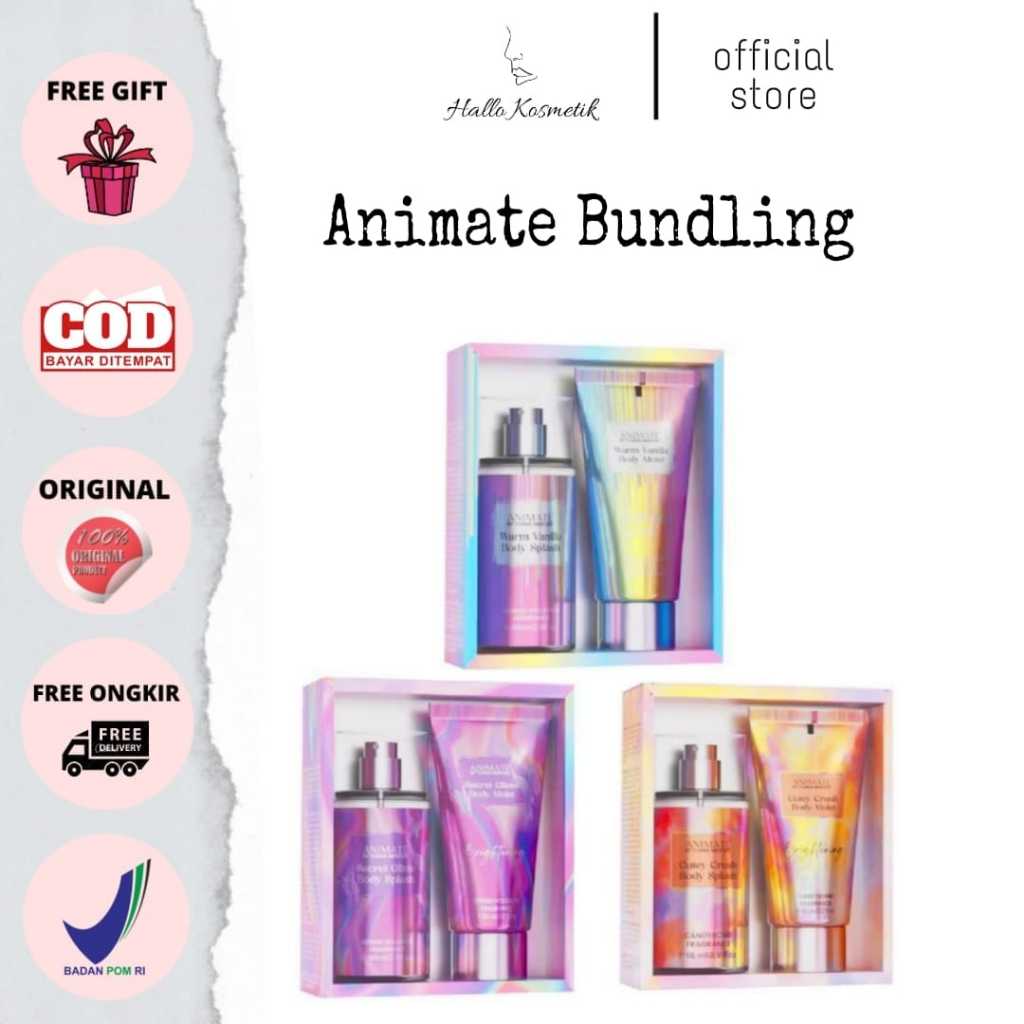 Jual Animate Bundling Cutey Crush Secret Glints series Warm Vanilla ...