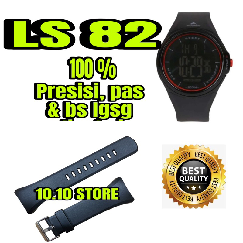 Jual Strap Tali Jam Tangan Ls 82 Ls82 Ls 82 Pas Dan Bs Lgsg Dipakai