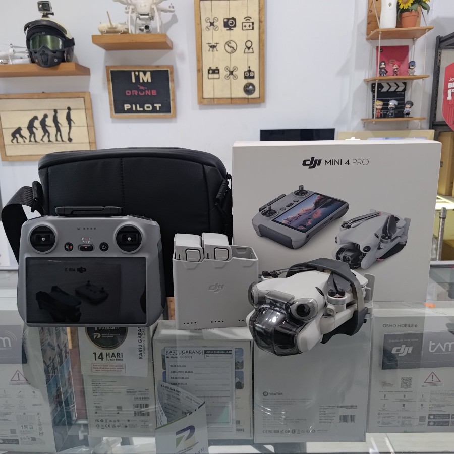 Jual DJI Mini 4 Pro Combo Plus DJI RC 2 / RCN2 Drone second free micro ...