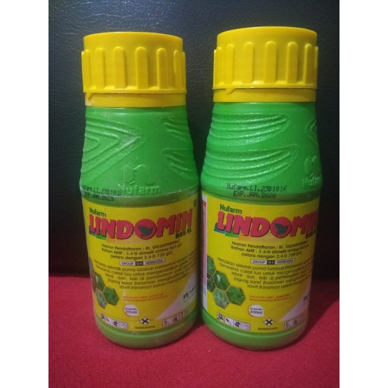 Jual Herbisida LINDOMIN 865SL kemasan 200ml Pestisida obat gulma pada ...