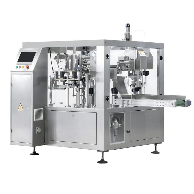 Jual AUTOMATIC ROTARY PREMADE POUCH MACHINE / MESIN PENGEMAS OTOMATIS ...