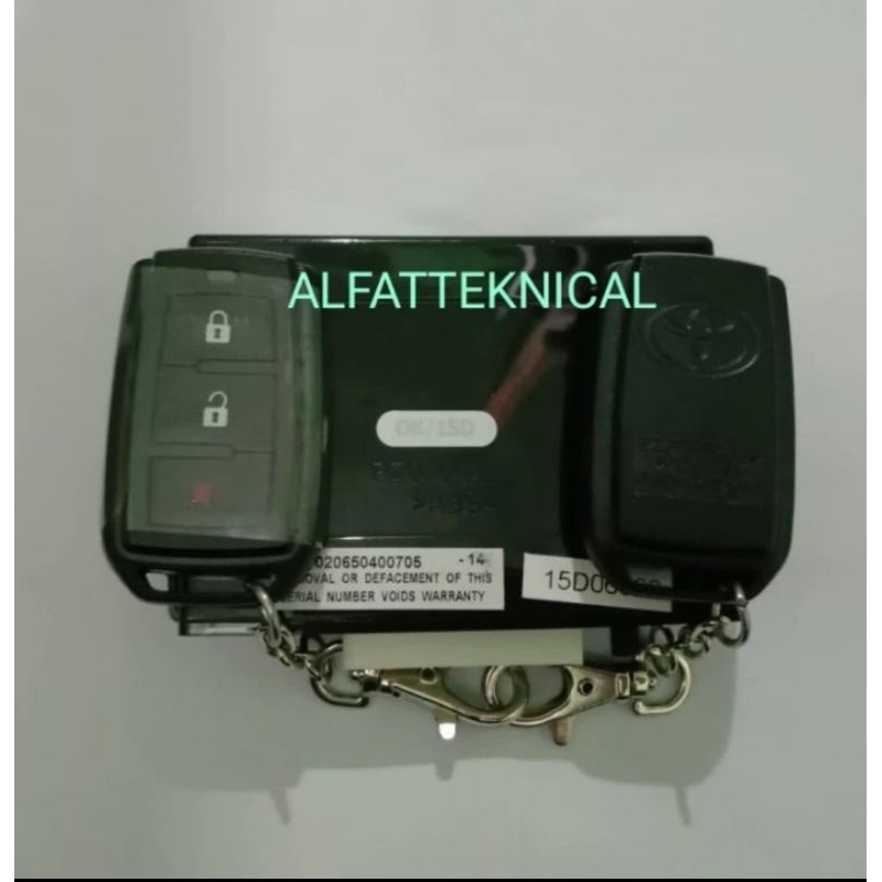Jual Modul Alarm dan 2 Remote All New Avanza Type G 2011-2015 | Shopee ...