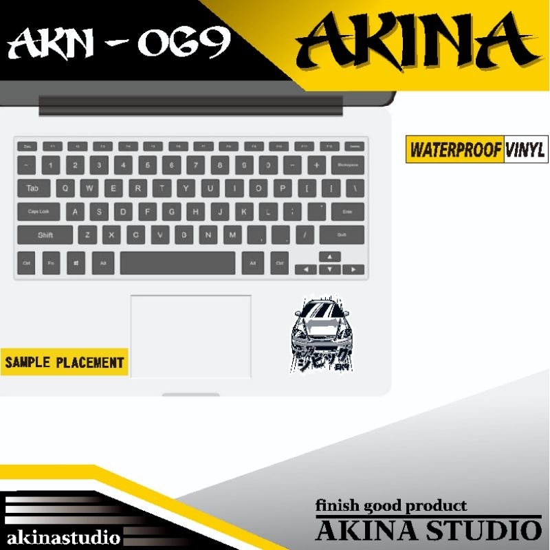 Jual sticker vinyl anti air civic type R EK9 | stiker vinyl anti air ...