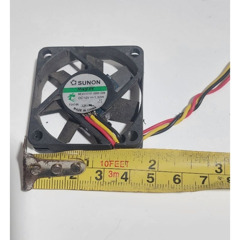Jual KIPAS DC-FAN DC-12VOLT-4,5CM X 4,5CM-TEBAL 1CM-MERK RANDOM ...