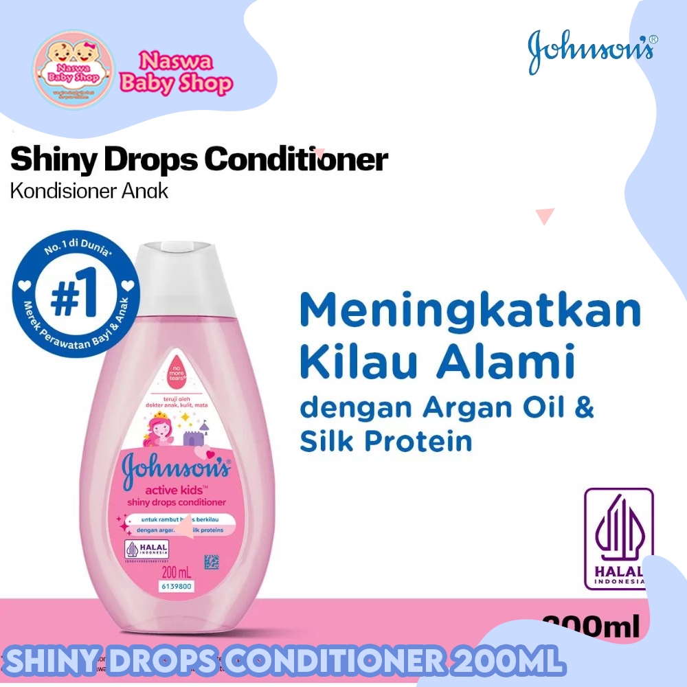 Johnson´s Shiny Drops Kids Conditioner Spray Conditioner Für Kinder