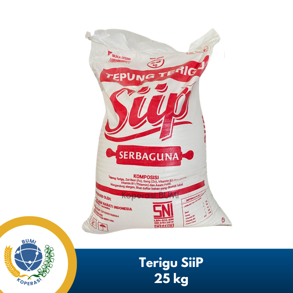 Jual Tepung Terigu SiiP 25 kg | Shopee Indonesia