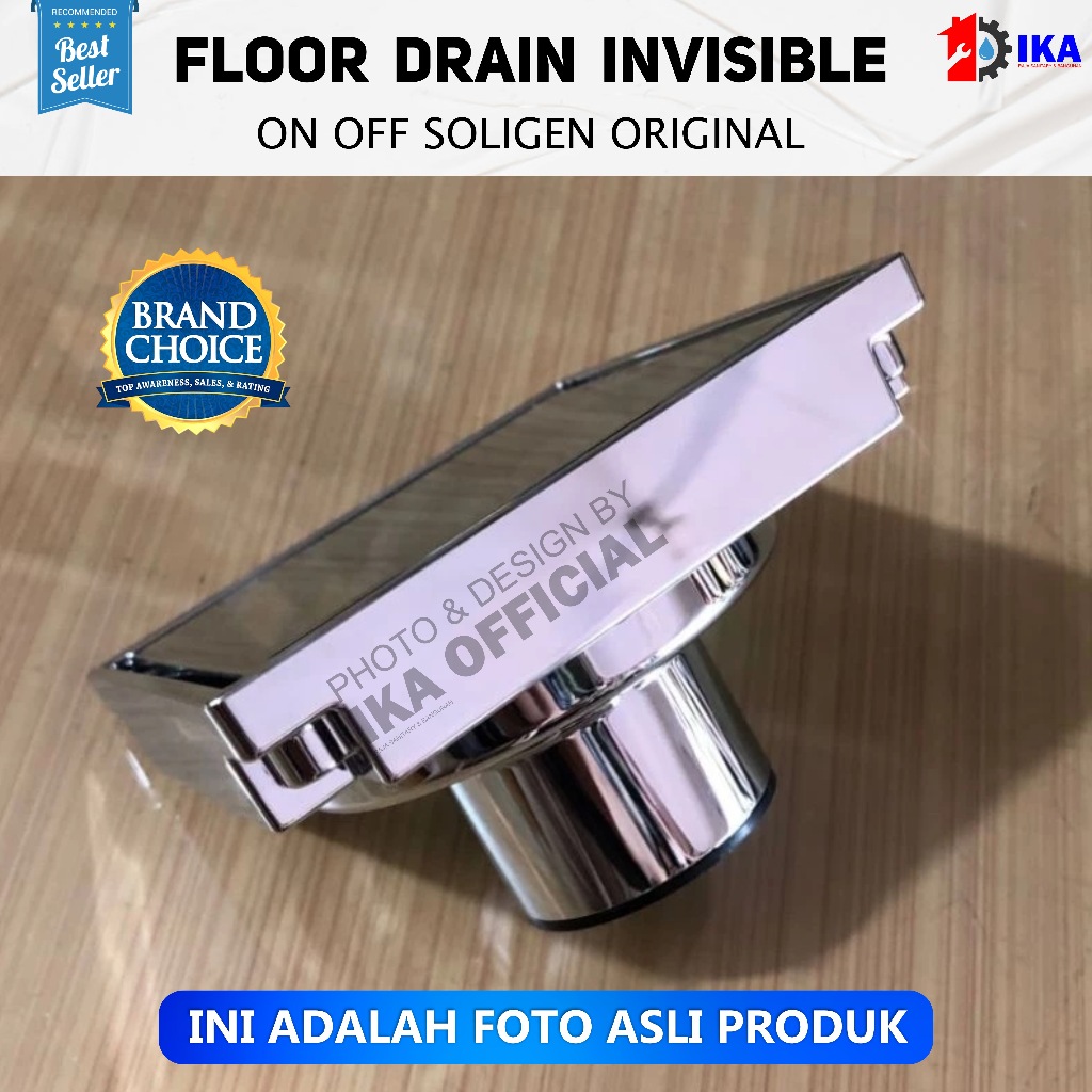 Jual Saringan Got SS SOLIGEN FD-1 Anti Bau Serangga Kecoak Floor Drain ...