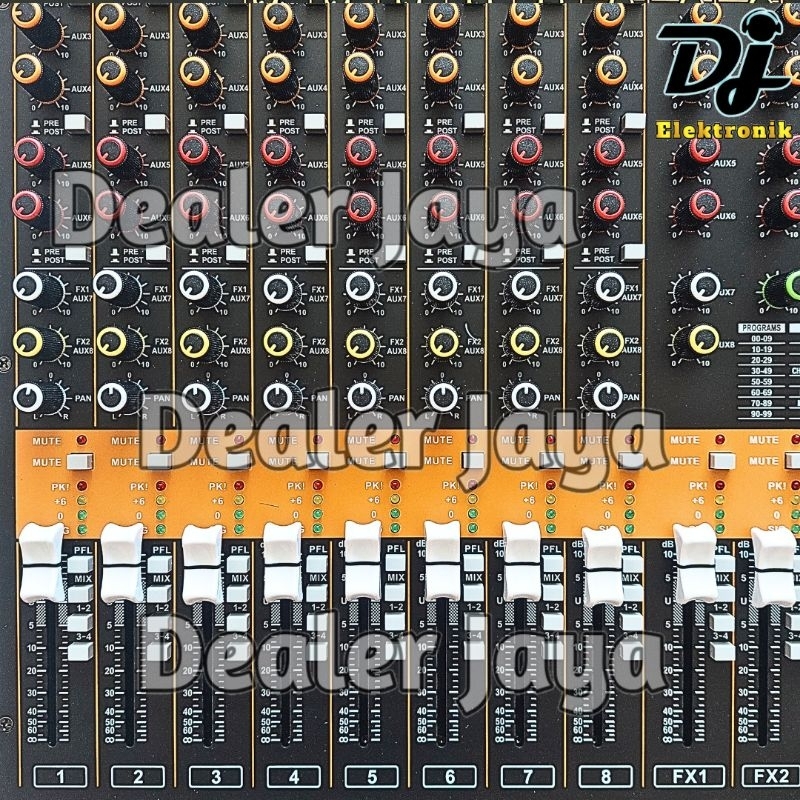 Jual Mixer Analog RDW GT Lab 12 / G12 / G 12 + KOMPRES PLUS FX 2 - 12 ...