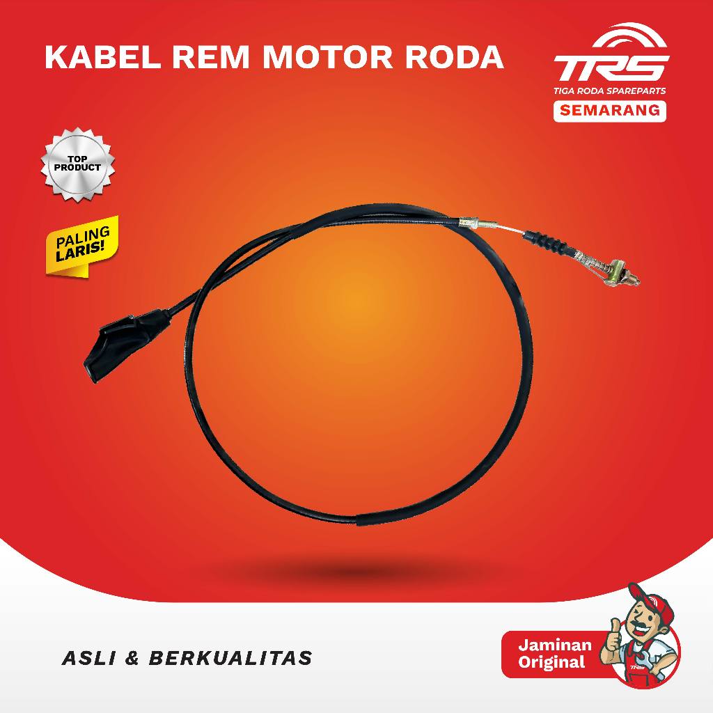 Jual TRS Kabel Rem Motor Roda Tiga Viar Kaisar Tossa Nozomi Universal ...
