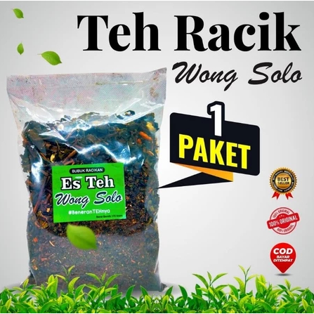 Jual Teh Racik Khas Solo (150gr) teh racikan teh angkringan teh manis ...