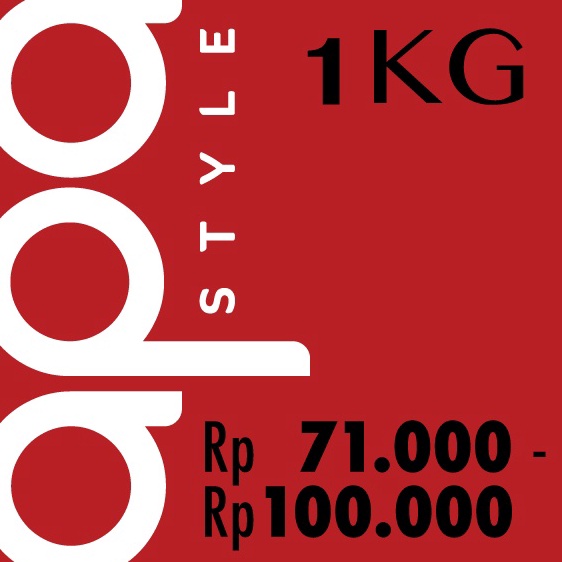 Jual 1KG Harga Rp 71 Rp 1 Khusus Live APA Style KODE T3L3 | Shopee ...