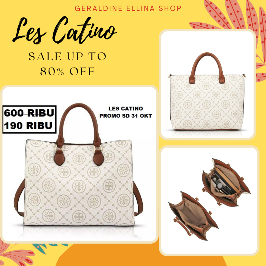 Jual Tas wanita tas Les catino MASIMO ROUND LARGE shoulder bag sale 100 ...