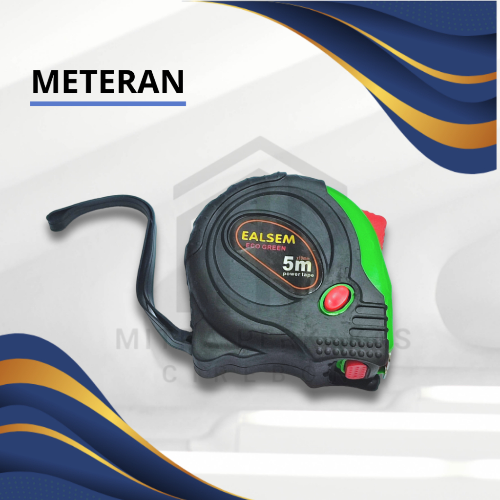 Jual MURAH!!! EALSEM Meteran Body Karet ukuran 3 M 5 M dan 7.5 M ...