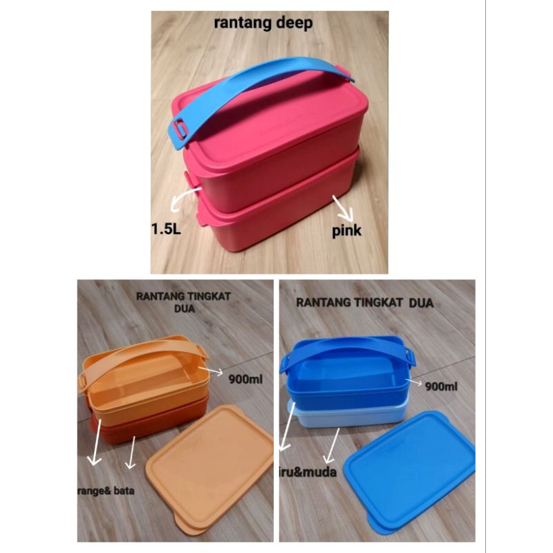 Jual ORIGINAL TUPPERWARE RANTANG TINGKAT | Shopee Indonesia