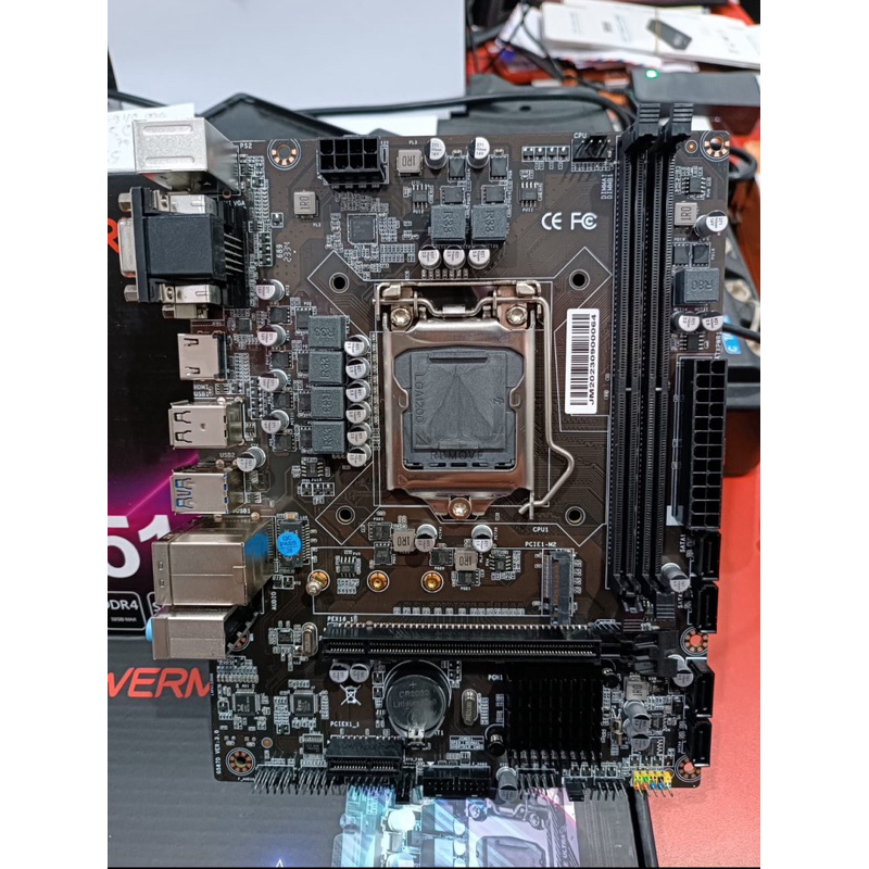 Jual MOTHERBOARD POWERMAX H510 SOCKET 1200 SLOT NVME | Shopee Indonesia