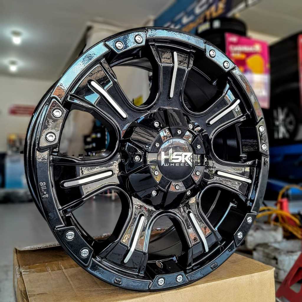 Jual Velg Offroad HSR TWIIST Ring 16 Hole 5X114.3-5X139.7 Cocok Untuk ...