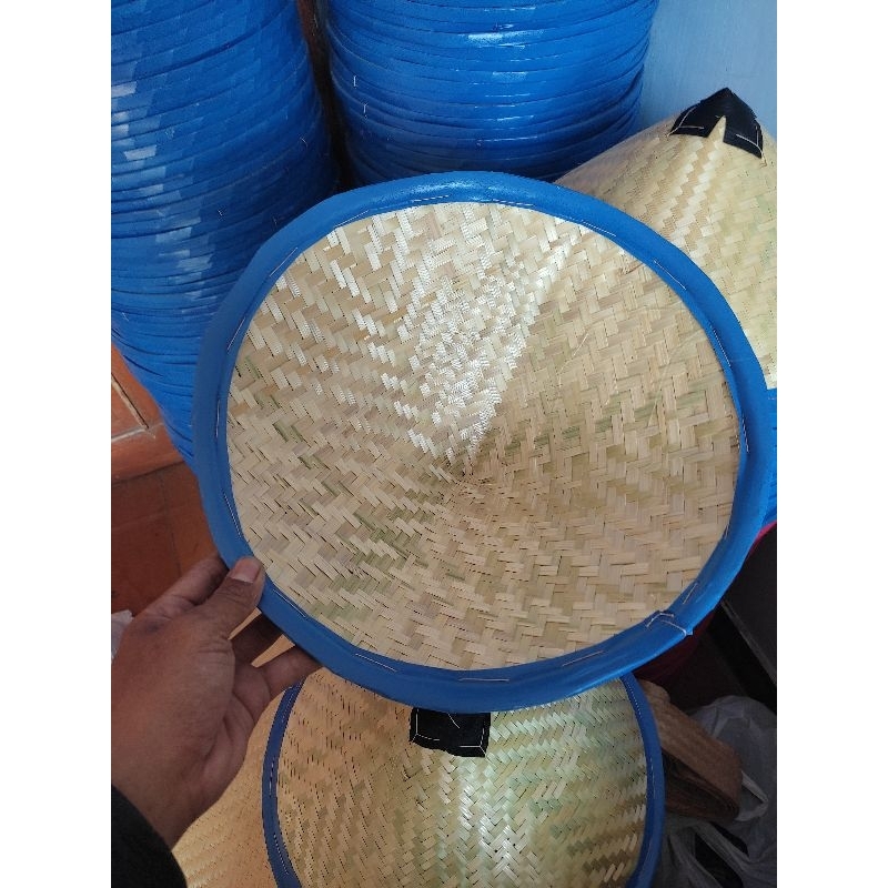 Jual Capil bambu anak paud TK & Dewasa caping bambu kecil halus ...