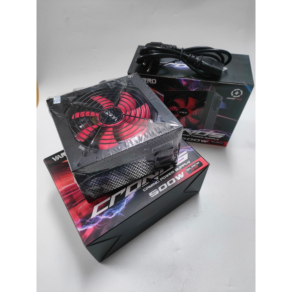 Jual Power Supply Gaming Varro Cronos 500W Black Edition Garansi 1 ...