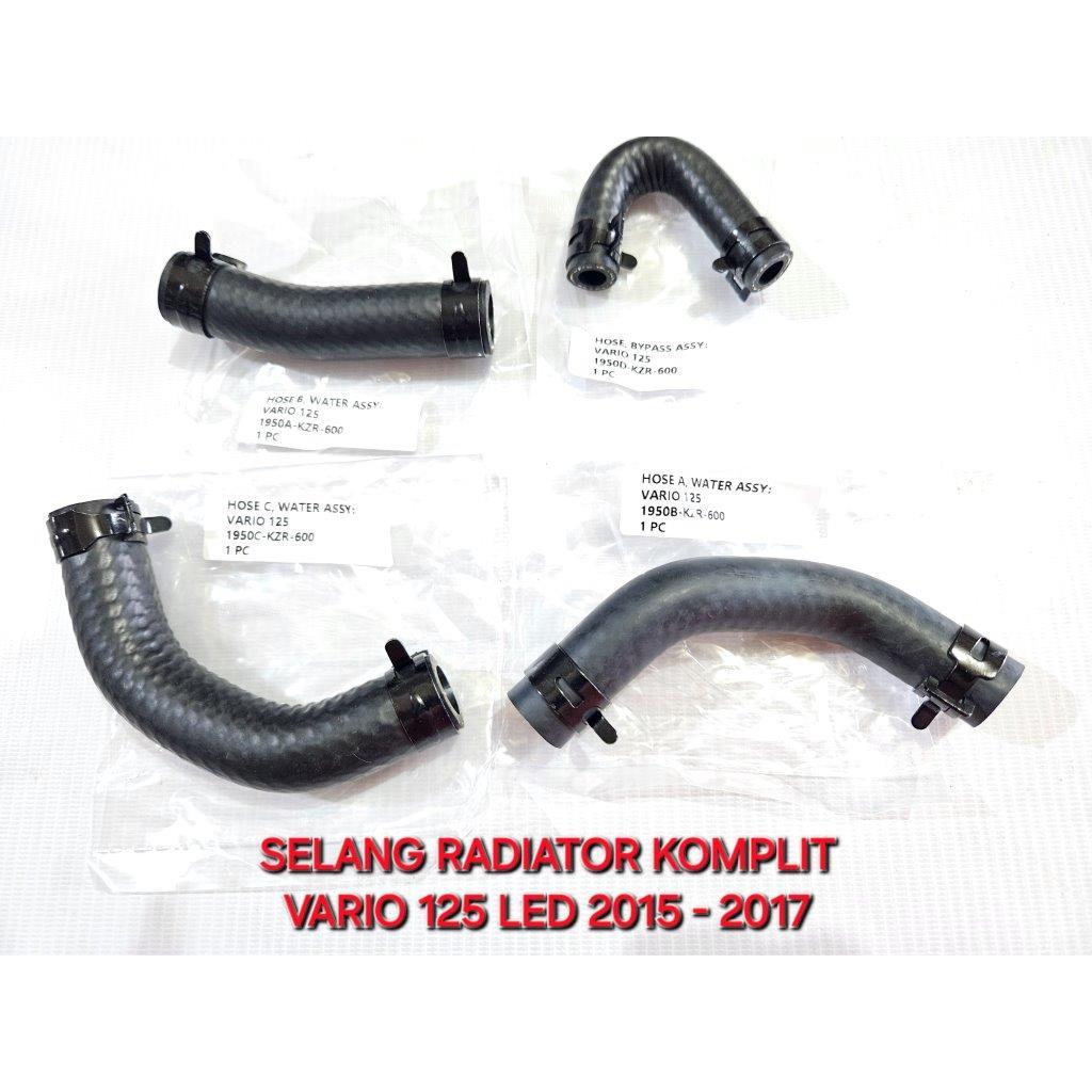 Jual SELANG RADIATOR SET VARIO 125 LED 2015 A B C BYPASS KOMPLIT GRADE ...