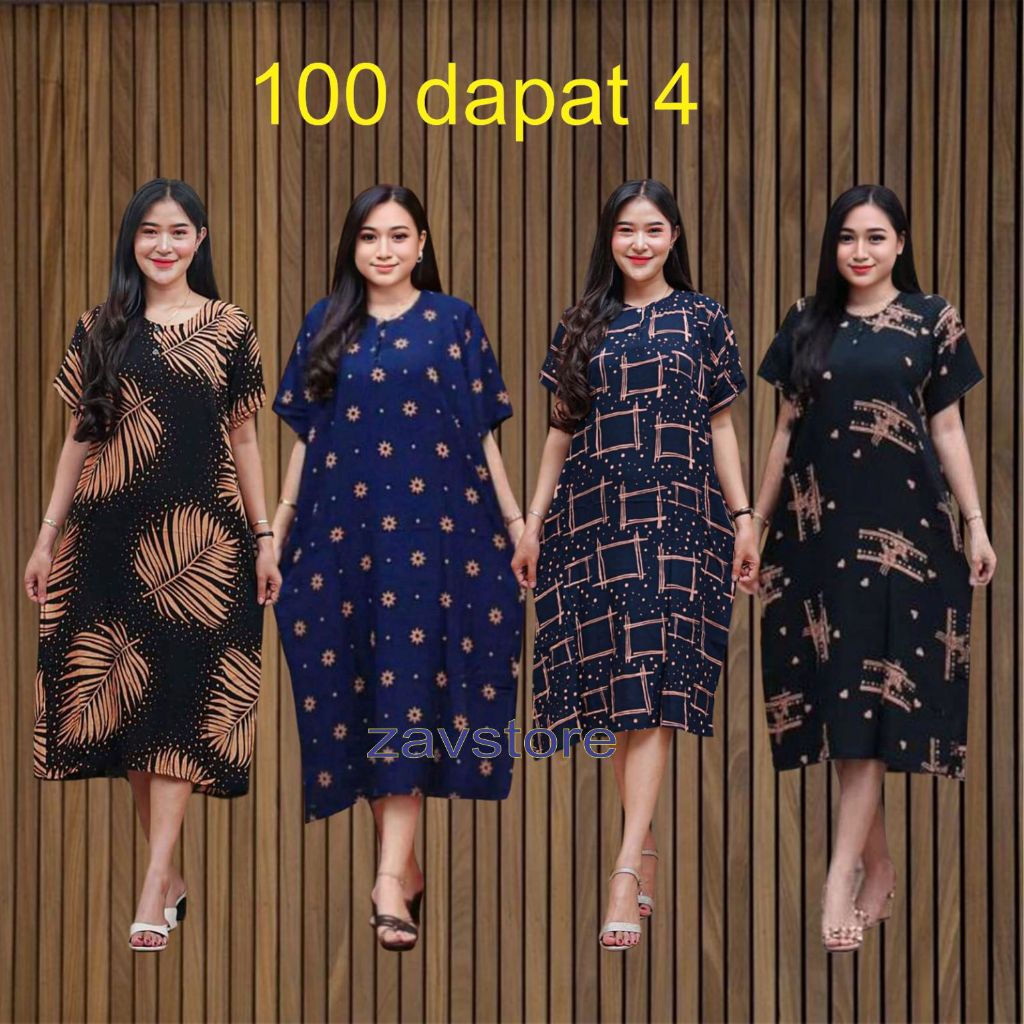 Jual Daster Rayon Busui kekinian kancing depan 99 dapat 5 | Shopee ...