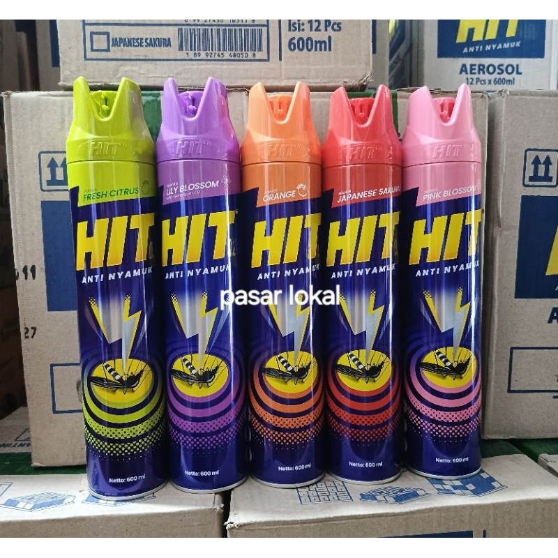 Jual HIT Spray 600ml/HIT Anti Nyamuk/HIT Semprot | Shopee Indonesia