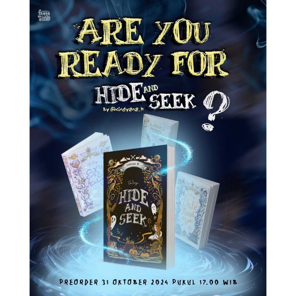 Jual FREE BOX Novel Hide & SEEK + Cindyana_h Fantasious Novelwattpad