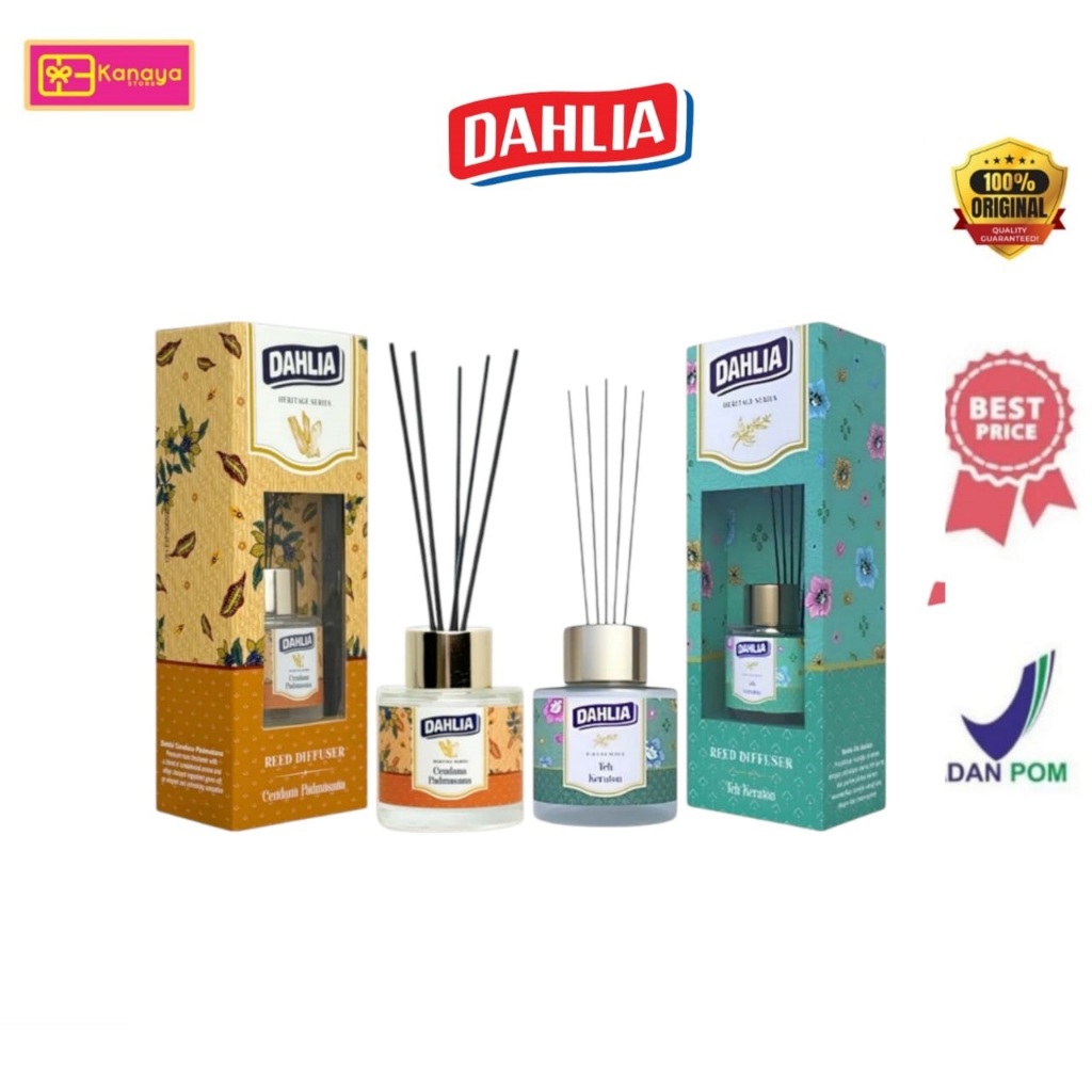 Jual Dahlia Reed Diffuser teh Keraton Plus Botol | Shopee Indonesia