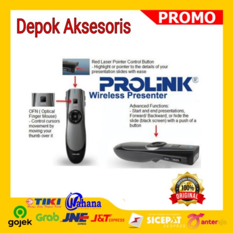 Jual Laser Pointer Prolink PWP 102G Garansi Resmi Pro-link | Shopee ...