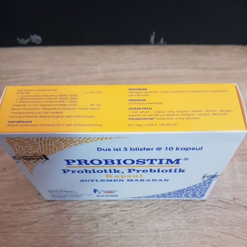 Jual PROBIOSTIM BOX 30 KAPSUL | Shopee Indonesia