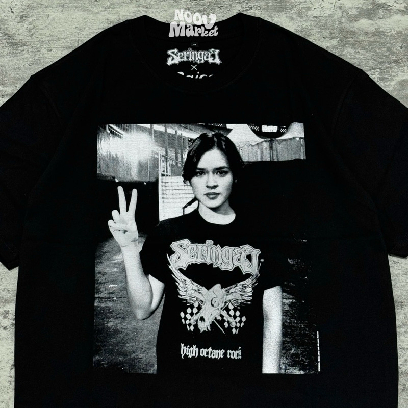 Jual Tshirt SERINGAI X RAISA BLACK | Official Merchandise | Noov Music ...