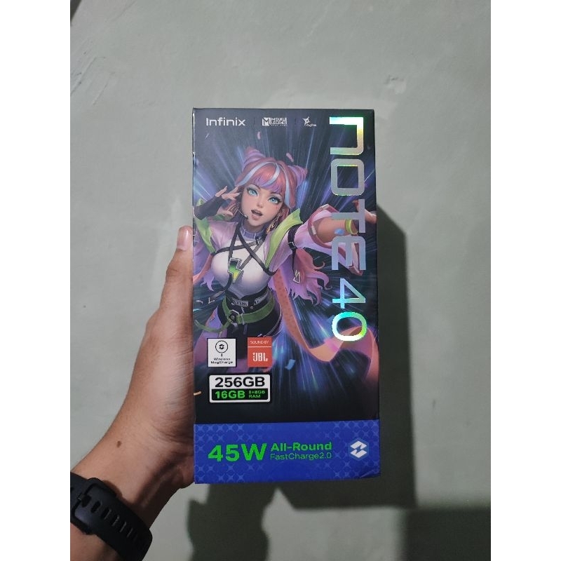 Jual Infinix Note 40 8/256gb Garansi Resmi Norepack | Shopee Indonesia