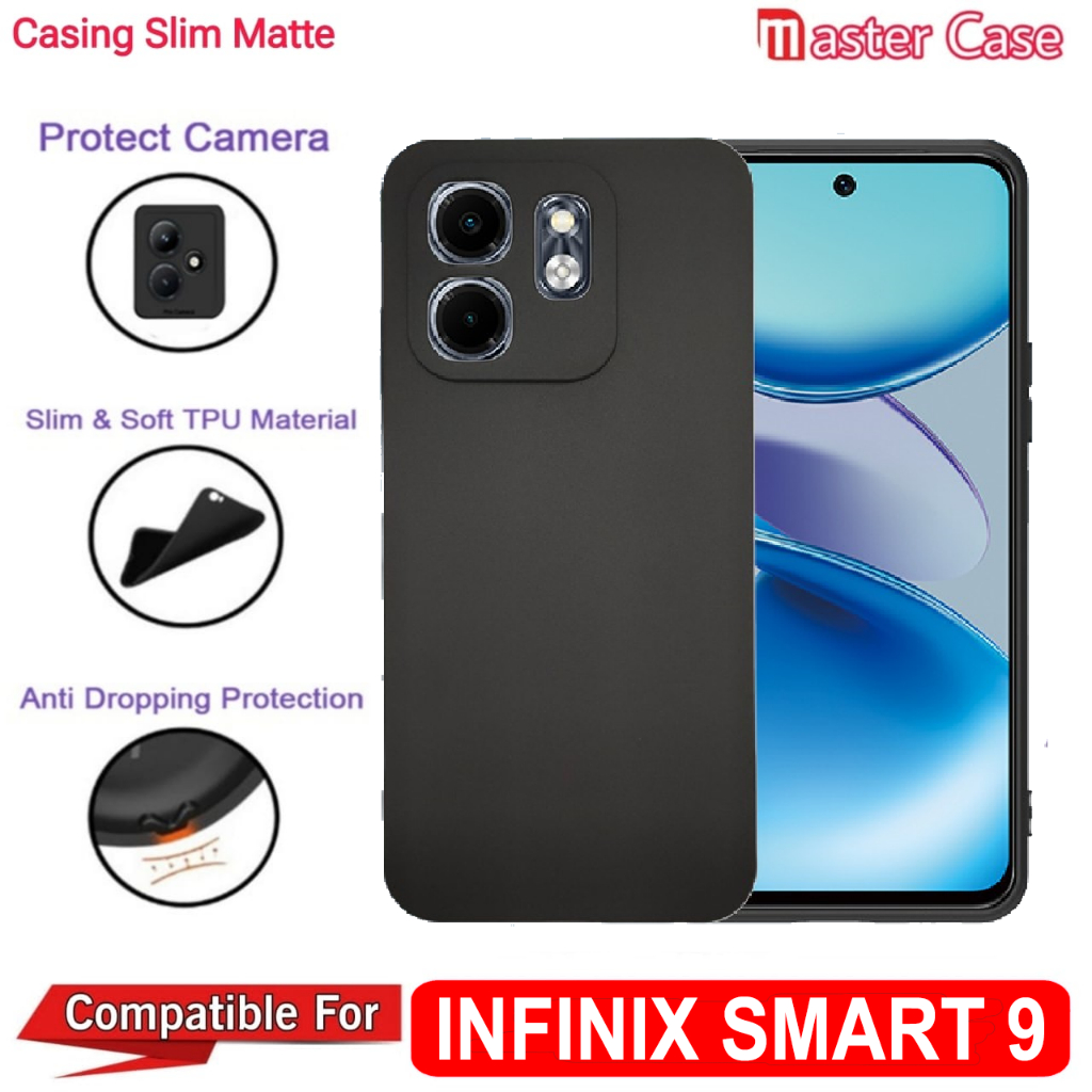Jual Casing INFINIX SMART 9 Slim Matte Softcase Camera Protection ...