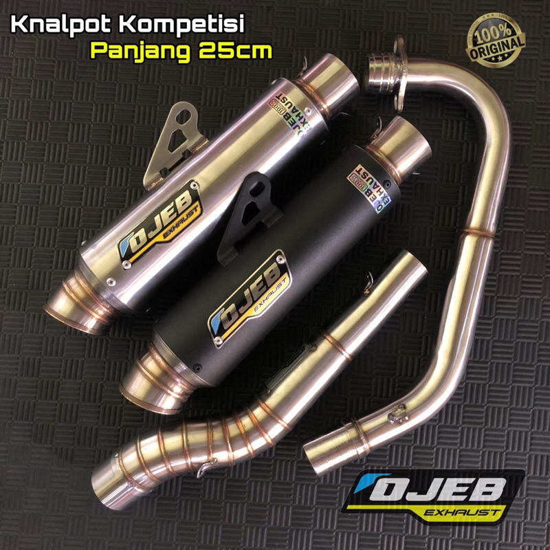 Jual KNALPOT CB GL MP TIGER SCORPIO TYPE KOMPETISI ORIGINAL OJEB ...