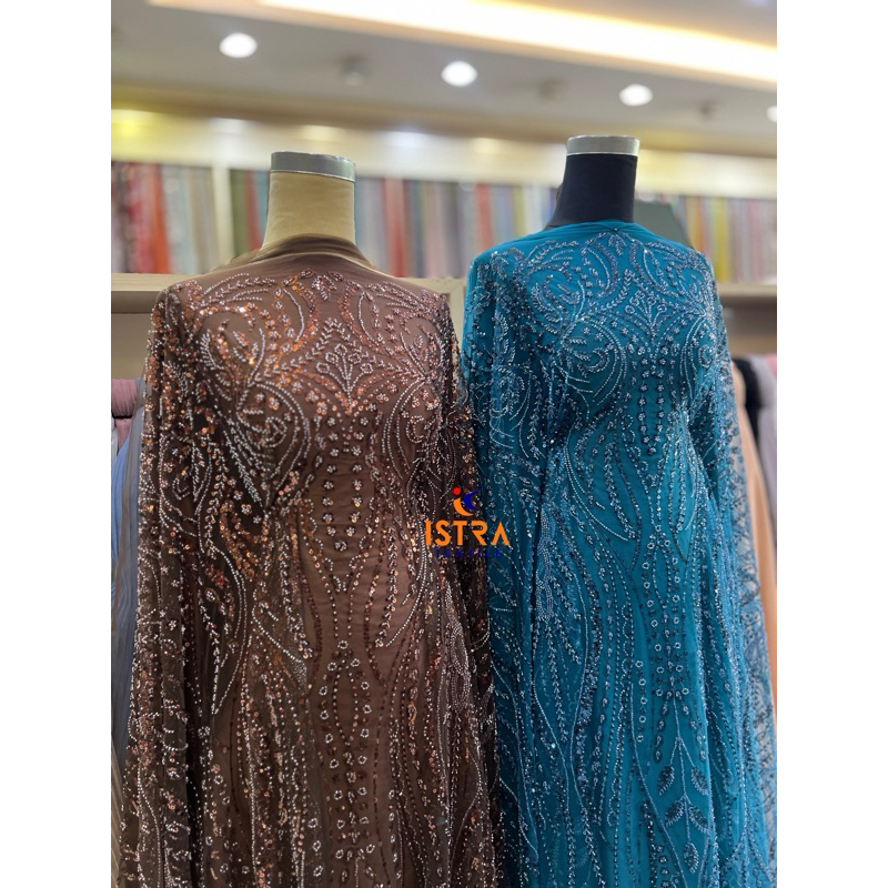 Jual Tulle/Tile/Tille Louis Lace Full Payet Beading Ekslusif Special ...