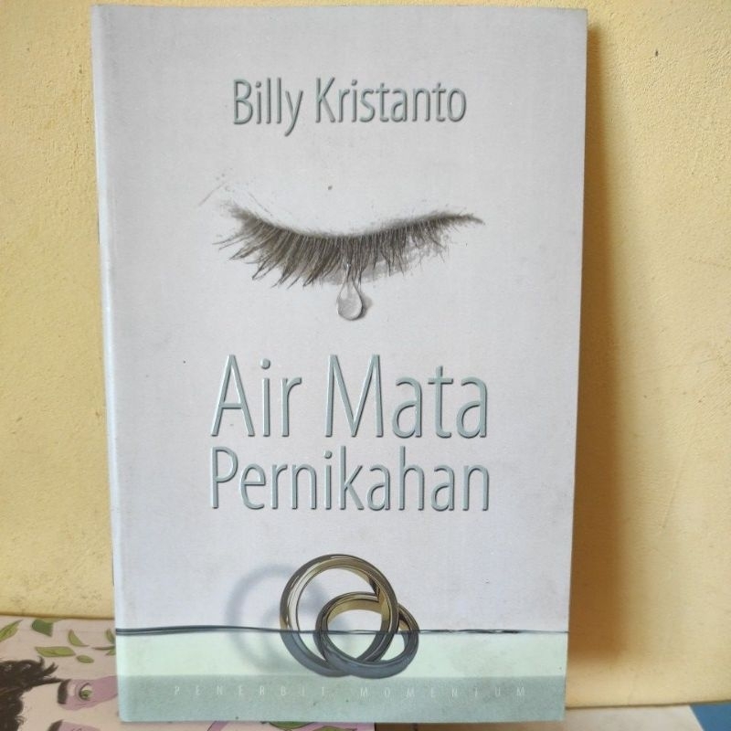 Jual Buku Air Mata Pernikahan Billy Kristanto Original Shopee