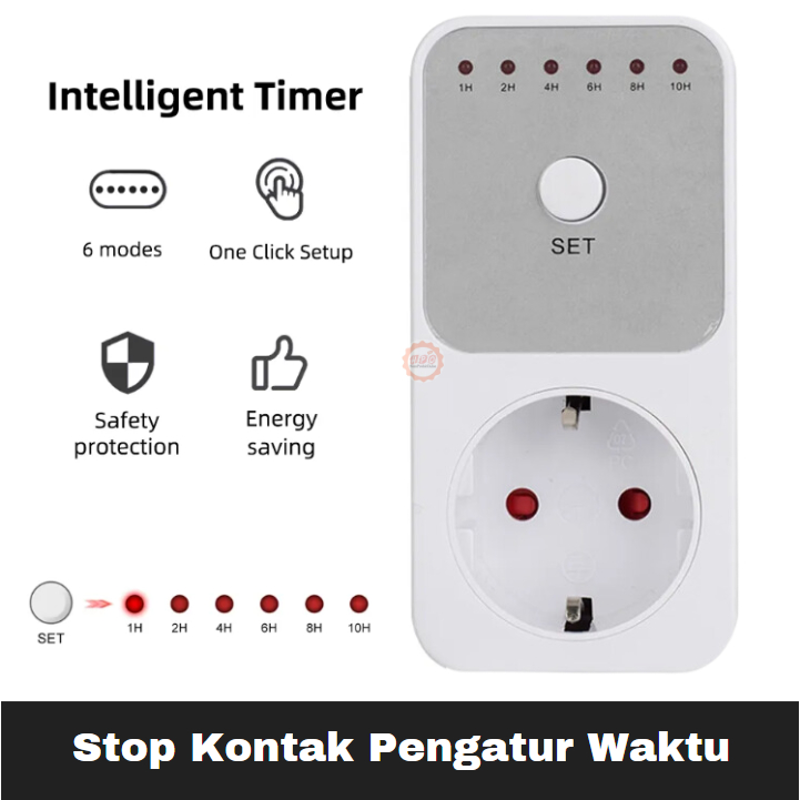 Jual Stop Kontak Pengatur Waktu Digital Automatic Timer Switch | Shopee ...