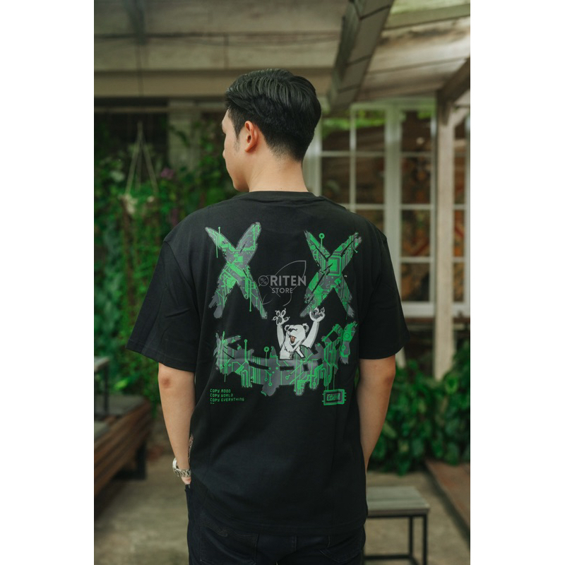 Jual Ricky Is Clown IT Bear Tee Black Original / Baju Kaos RIC ...