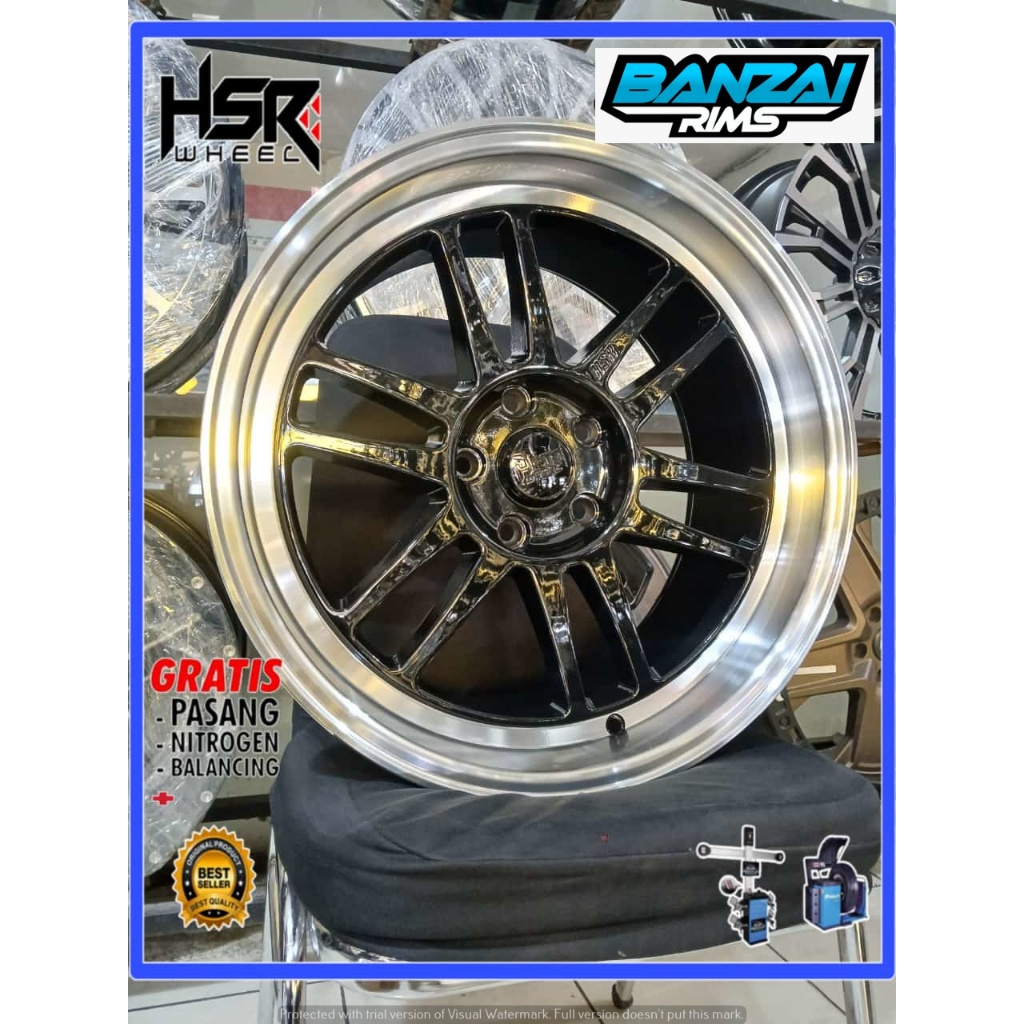 Jual VELG MOBIL INNOVA ZENIX REBORN RING 18 VELG RACING HSR BLYO1 MODEL ...
