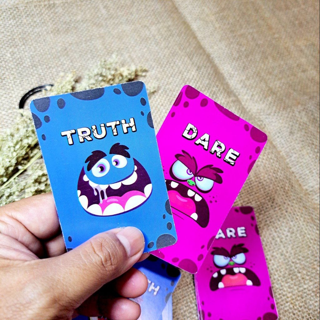 Jual Truth Or Dare kartu permainan tantangan dan kejujuran ( 50 kartu ...