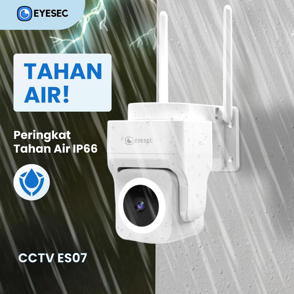 Jual EYESEC IP Kamera Outdoor CCTV Wifi 4MP Waterproof 360 Derajat 3X ...